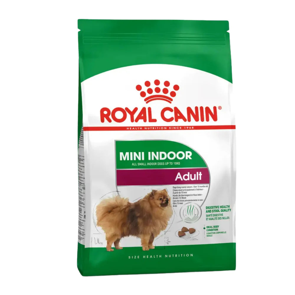Royal Canin Mini Indoor Life Adult Dry Dog Food 1.5KG