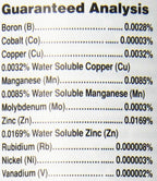 Flourish Trace Elements Supplement - Seachem