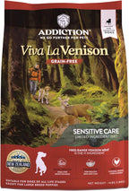 Addiction Viva La Venison Dry Dog Food - 4LBS
