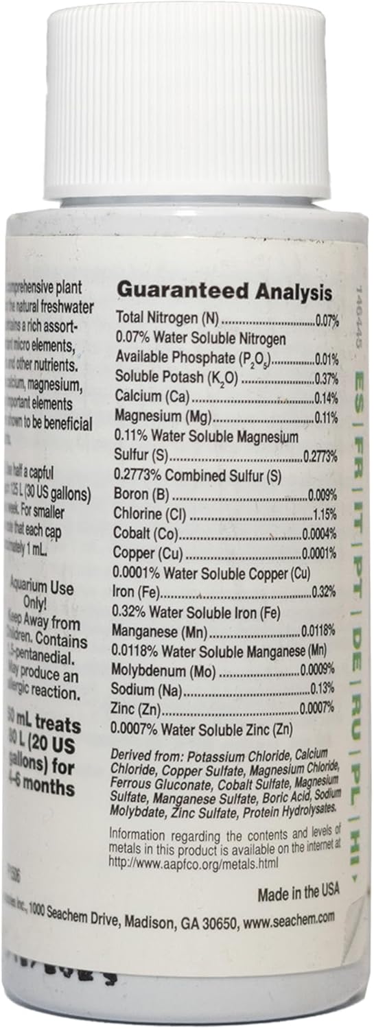 Flourish - Freshwater Plant Supplement - Seachem