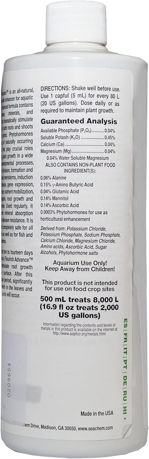 Flourish Advance Plant Supplement - Seachem