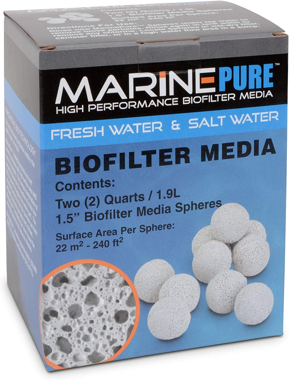 DYMAX Bio Sphere Filter Media