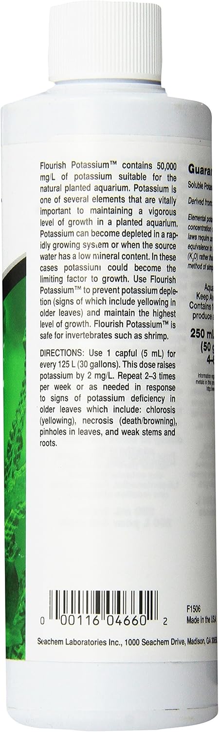 Flourish Potassium Supplement - Seachem