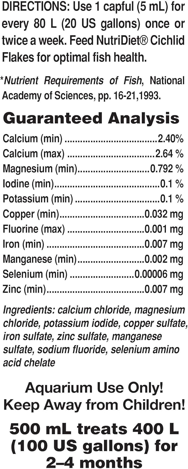 Cichlid Trace Elements - Seachem