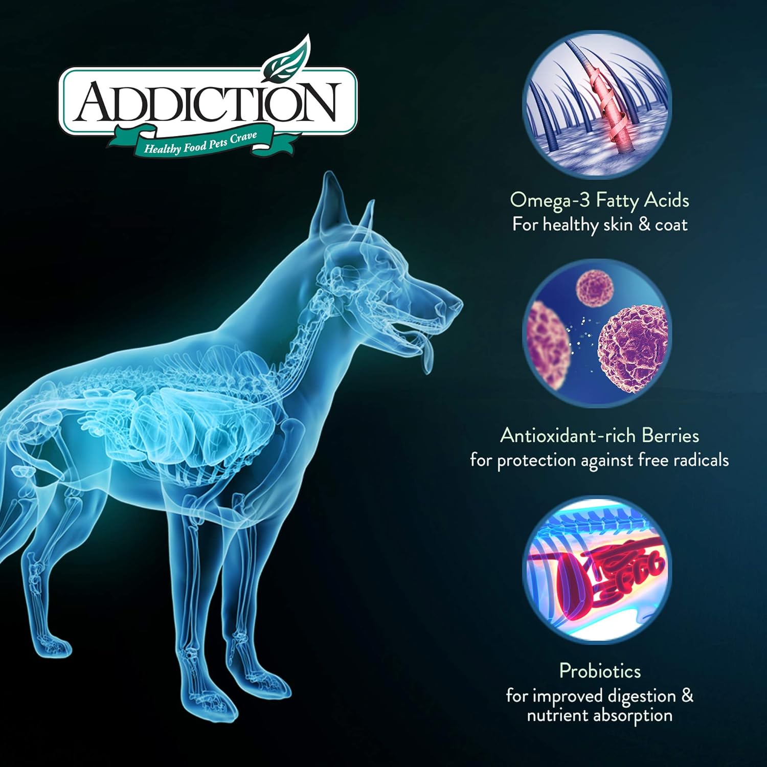 Addiction Le Lamb Dry Dog Food - 20LBS