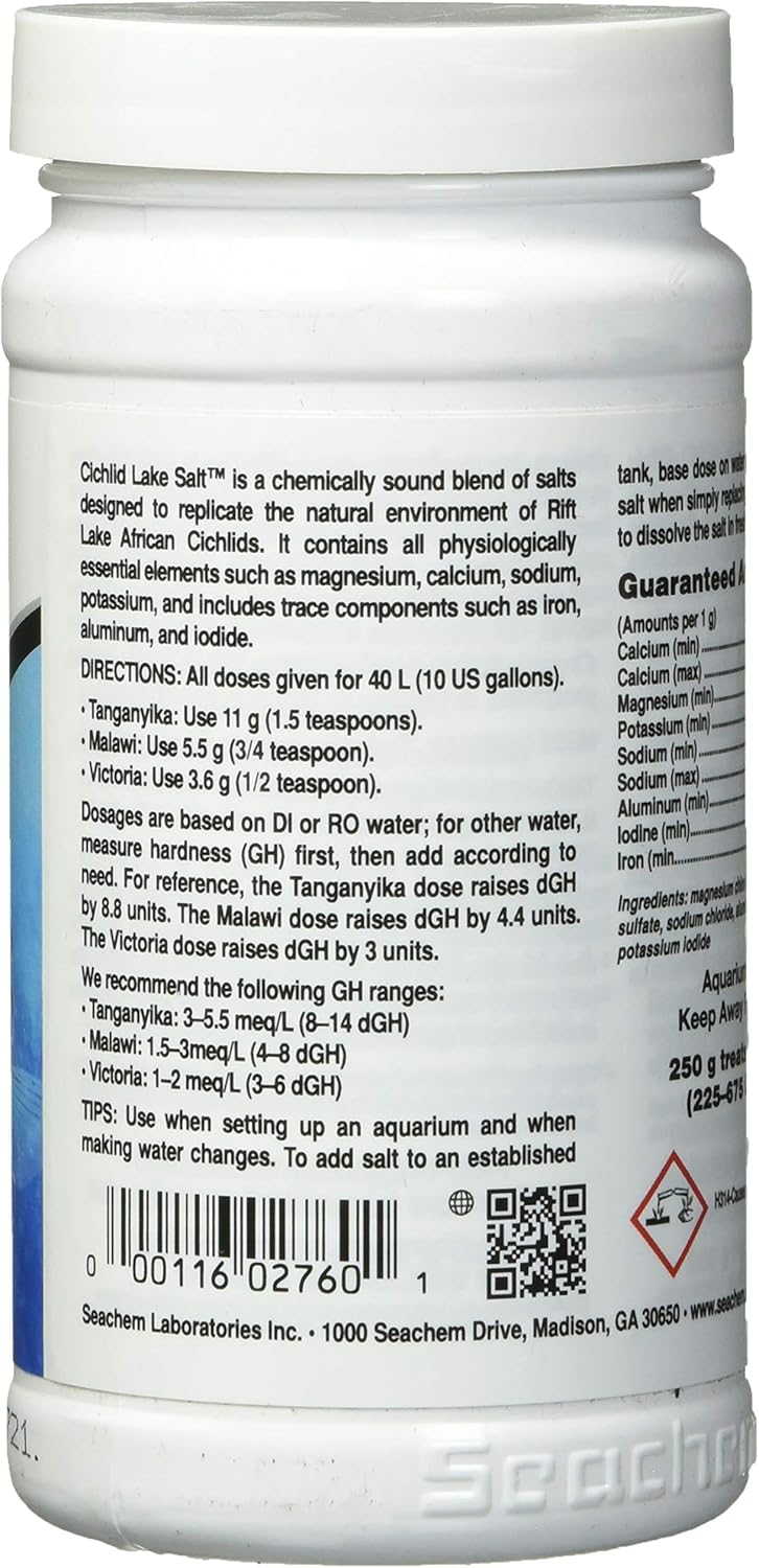 Cichlid Lake Salt - Seachem