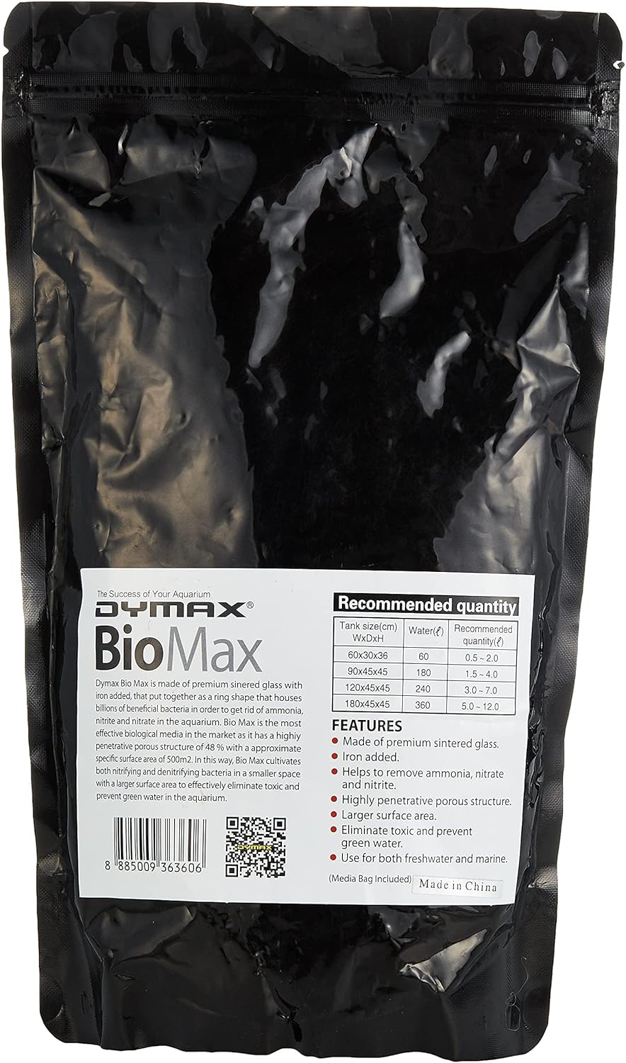 DYMAX Bio Max Filter Media