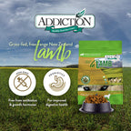 Addiction Le Lamb Dry Dog Food - 20LBS