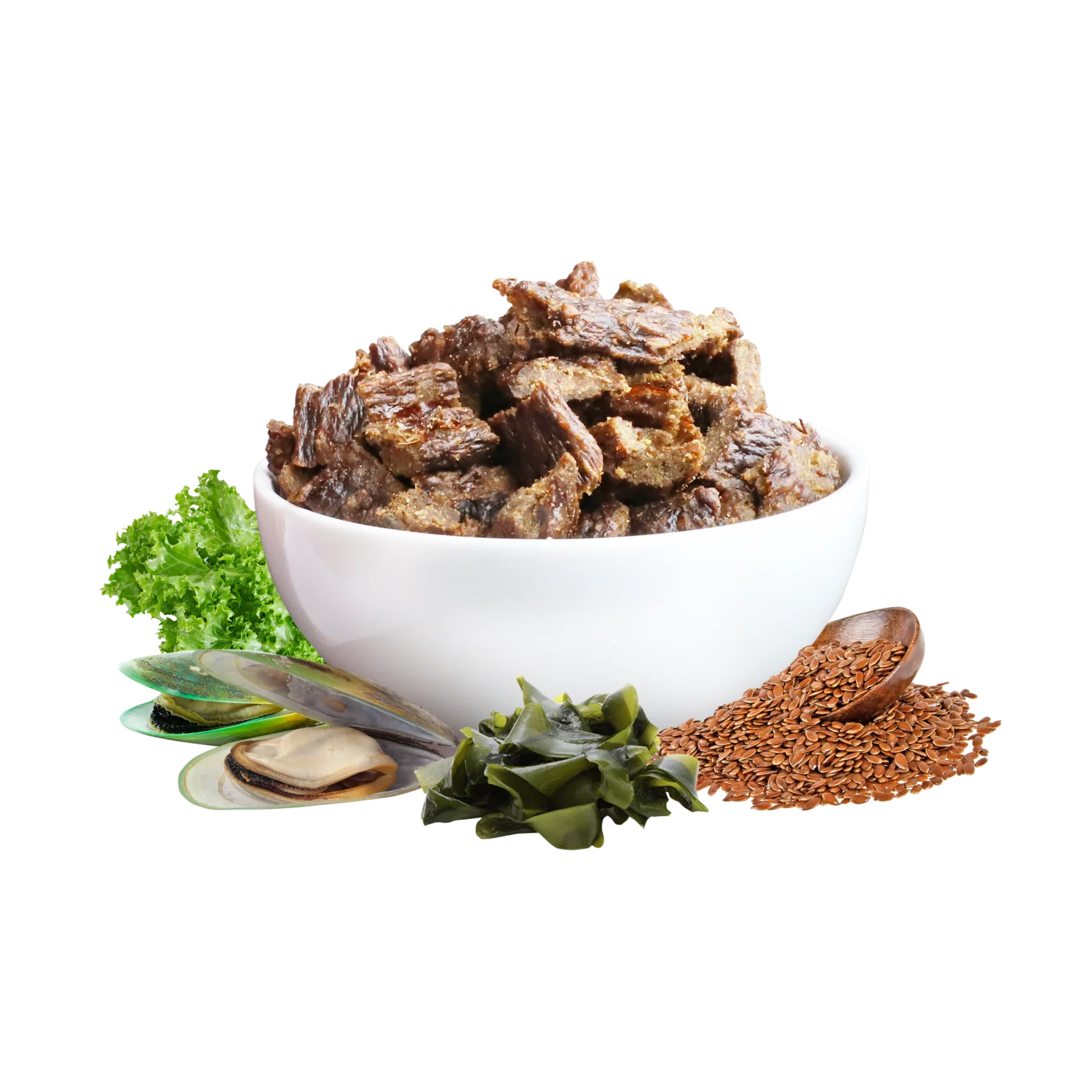 Absolute Holistic Air Dried Beef & Venison Dry Cat Food 500G