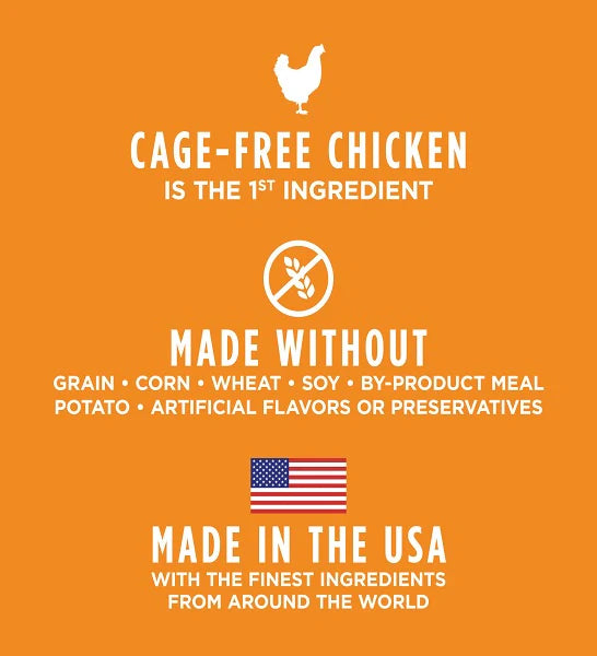 Instinct Raw Boost Mixers Gut Health Freeze Dried Chicken Dog Food Topper